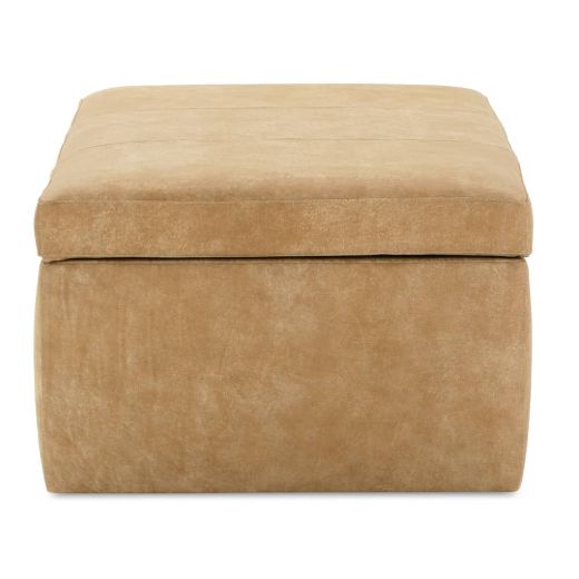 Picture of Remy 45" x 28" Rectangle Leather Storage Ottoman